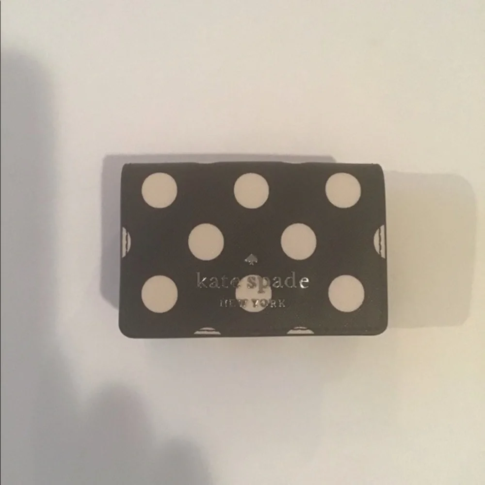 Kate Spade Polka Dot Compact Wallet